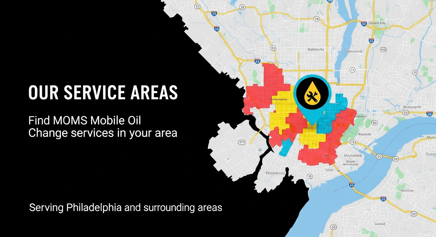 MOMS Mobile Oil Change® Service Areas Map