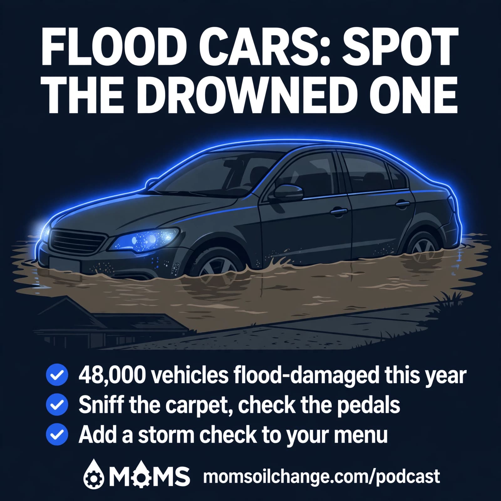 Flood Cars: 48,000 Damaged Vehicles, One Checklist cover art