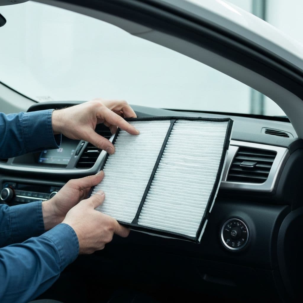 Cabin Air Filter Replacement - MOMS Mobile Oil Change Professional Service