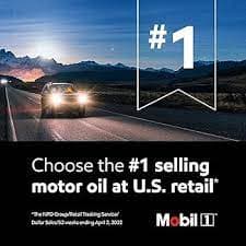 Mobil 1 Full Synthetic Oil Change